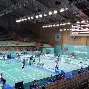 川蜀朱雀队鏖战陇右战狼队，篮球巡回赛火力全开，转换速度占优。观赏性拉满
